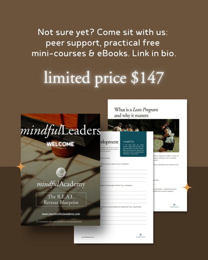 Mindful Retreat Blueprint – Early Bird Special